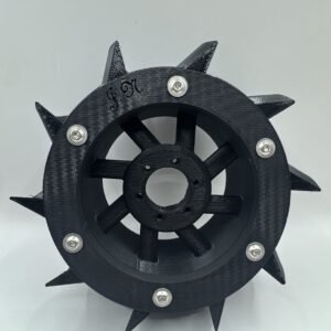 J.N-RC 1/8 3D PRINTING DRAG RACE PADDLING