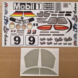 decals - Mercedes CLR scale1/7