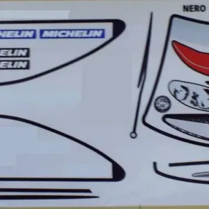 ملصقات بيجو 206 ريسينغ بمقياس 1:10