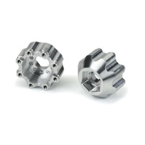 1/8 8x32 to 17mm 1/2" Offset Aluminum Hex Adapters Pro-Line Racing - PRO635300