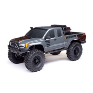 Axial 1/10 SCX10 III Base Camp 4X4 RTR Brushed Rock Crawler, Gray- AXI-1375T2