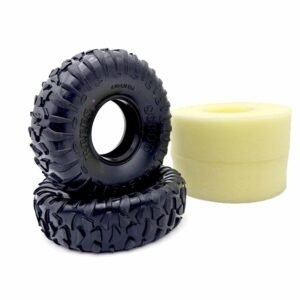 REEFS RC 1/10 SCRUB 1.9" Rock Crawler Tires & Inserts, XP Compound-REEFS RC - SEHREEFS251