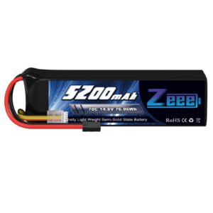 ZEEE 4S 5200mAh 70C CONNECTOR TRX